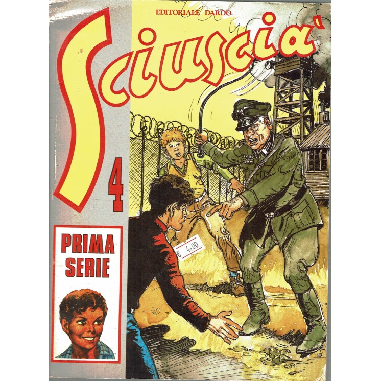 SciusciÃ  n. 4 prima serie brossurato di Renzo Barbieri ed.Dardo FU01