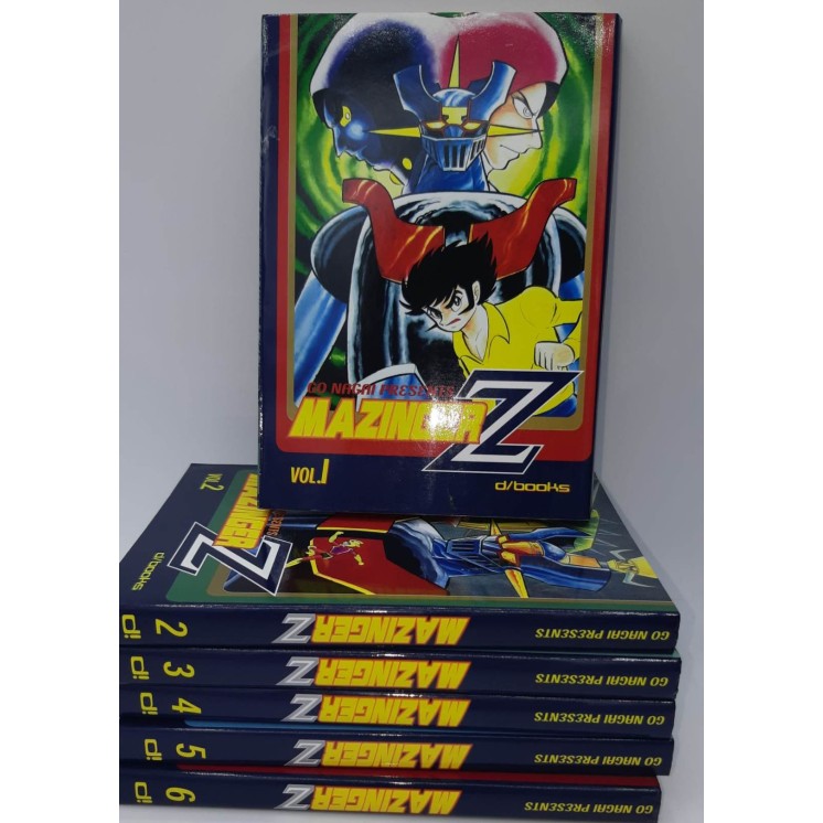Z Mazinger 1/6 serie COMPLETA di Go Nagai ed.D/Books