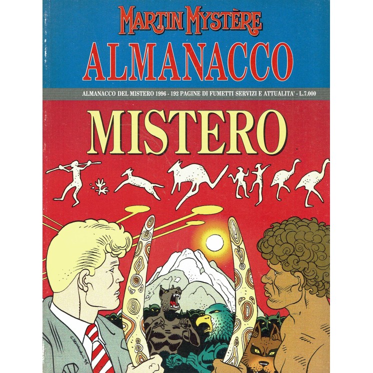 Martin Mystere Almanacco Mistero 1996 di Castelli ed. Bonelli