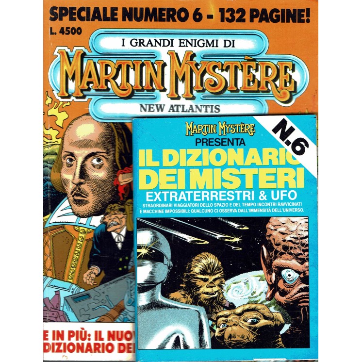 Martin Mystere speciale n.  6 New Atlantis con allegato ed.Bonelli