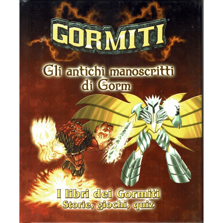 Gormiti  1 gli antichi manoscritti di Gorm - storie,giochi ed.Preziosi A03