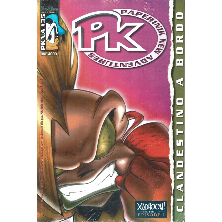 PK new adventures n. 35:clandestino a bordo BLISTERATO ed.Disney