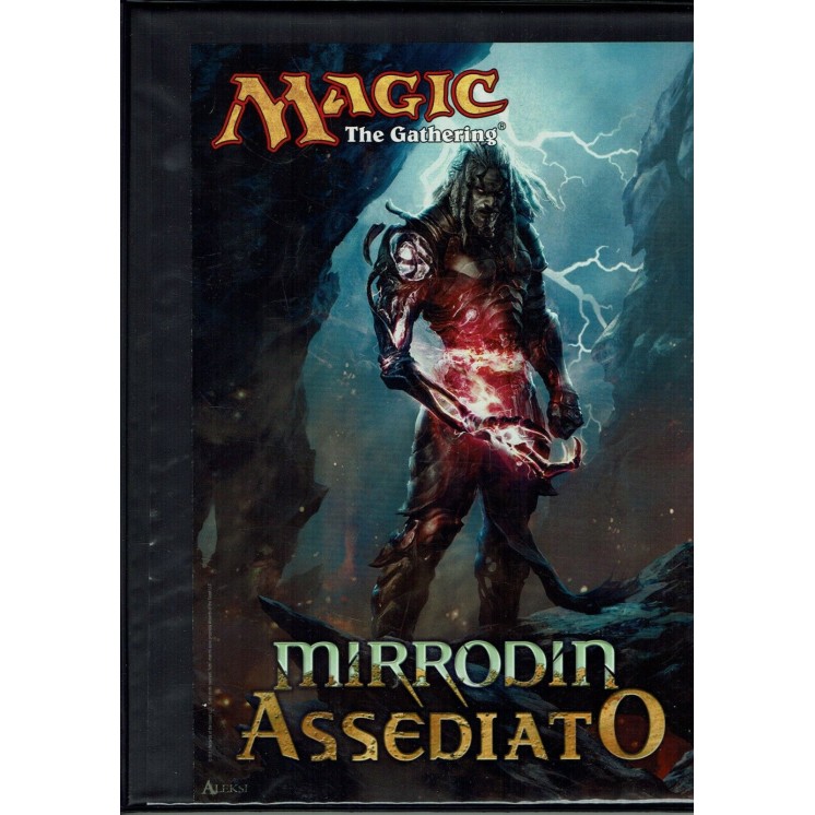 ULTRA PRO Portfolio 9 tasche 10 pagine Mirrodin Assediato ALEKSI - TEZZERET Gd49
