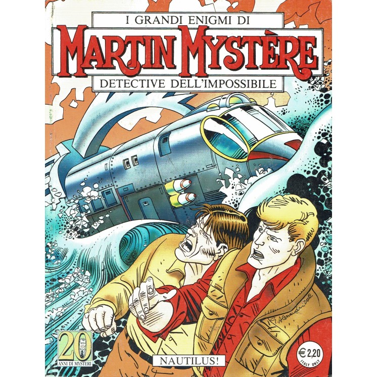 Martin Mystere n.252 Nautilus! di Castelli ed.Bonelli