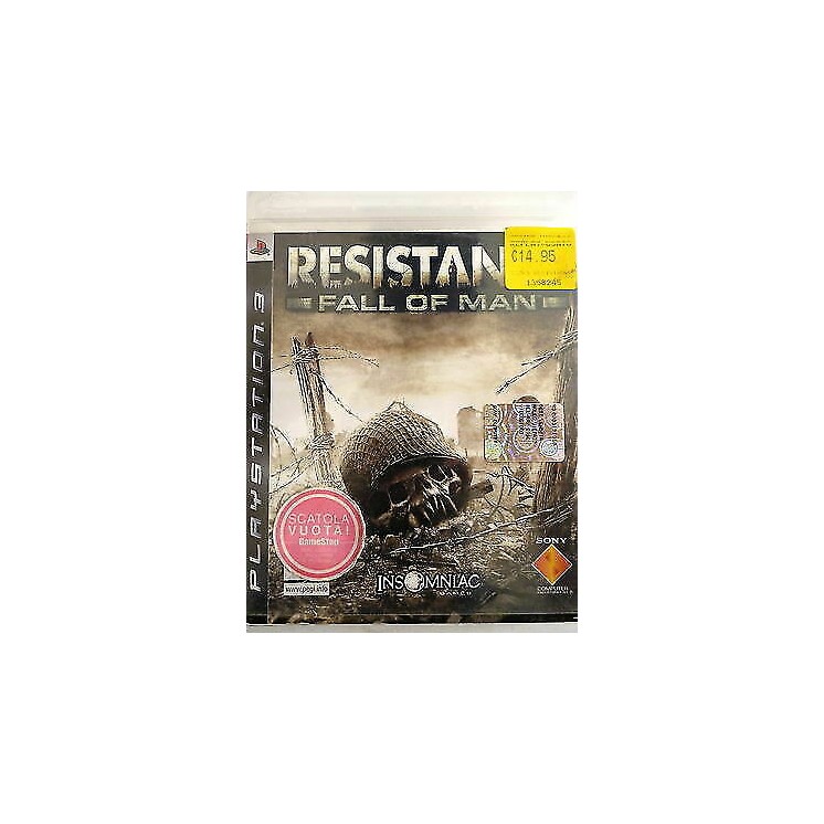 VIDEOGIOCO PER PlayStation 3: RESISTANCE ( FALL OF MAN ) INSOMNIAC GAMES - 18+