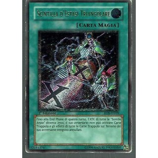 Y0142 YU-GI-OH! Scintilla d'Estasi Triangolare 1a ed. RDS-IT039 ULTIMATE RARE EX