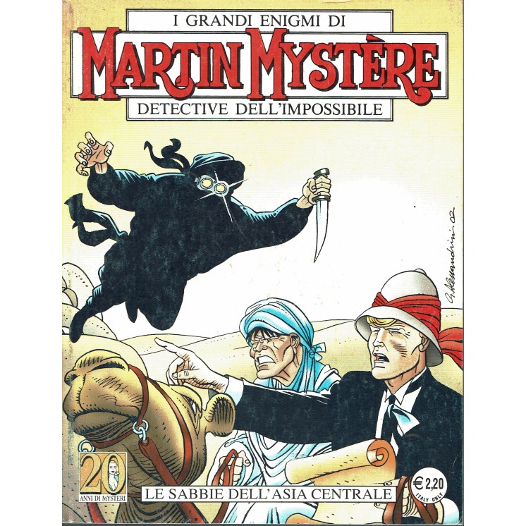 Martin Mystere n.248 le sabbie dell'Asia centrale di Castelli ed.Bonelli