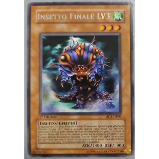 Y0167 YU-GI-OH! Insetto Finale LV3 1a ed. RDS-IT007 RARA EX