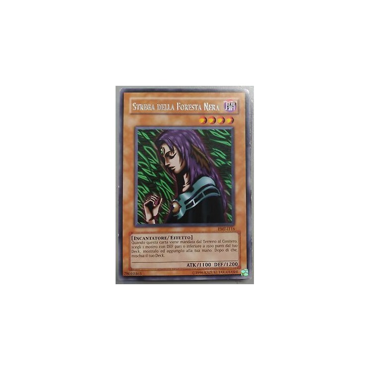 Y0171 YU-GI-OH! Strega della Foresta Nera PMT-IT16 RARA EX