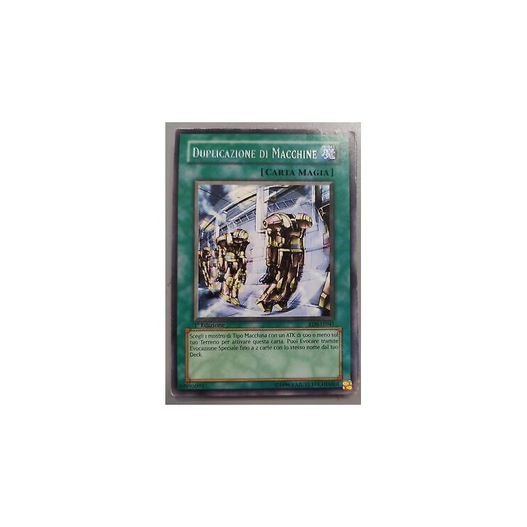 Y0174 YU-GI-OH! Duplicazione di Macchine 1a ed. RDS-IT041 RARA EX