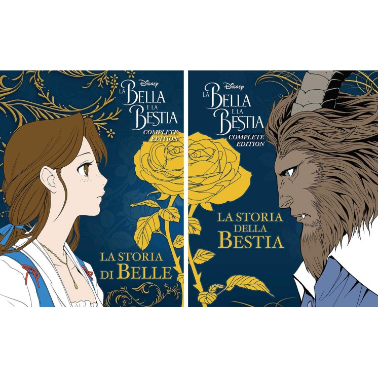 la Bella e la Bestia collezione manga Disney 1/2 COMPLETA ed.Panini 