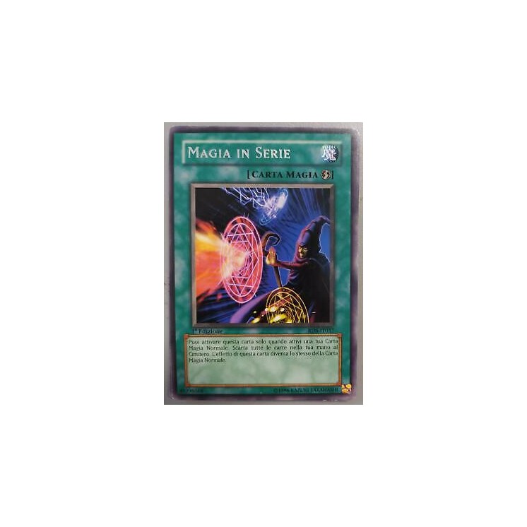 Y0178 YU-GI-OH! Magia in Serie 1a ed. RDS-IT037 RARA EX