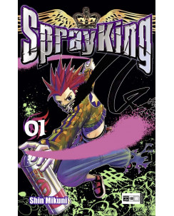 Spray King 1/4 serie COMPLETA di Shin Mikuni ed. GP SC08 