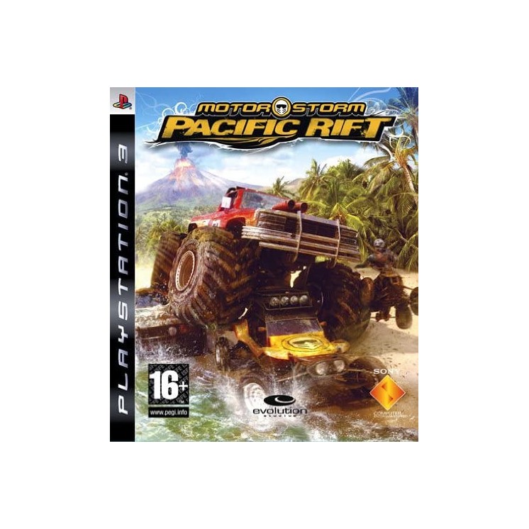 VIDEOGIOCO PlayStation 3: Motor Storm Pacific Rift Platinumcon libretto