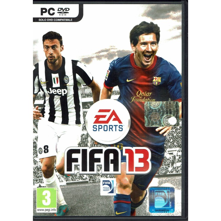 VIDEOGIOCO per PC: FIFA 13 3+ ITA EA Sports 