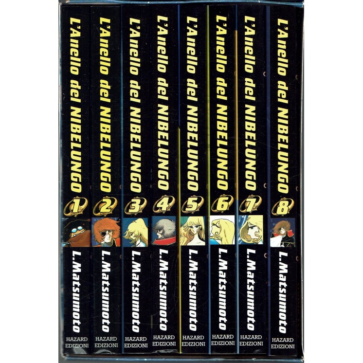 l'Anello dei Nibelunghi 1/8 serie COMPLETA di Matsumoto ed.Hazard 
