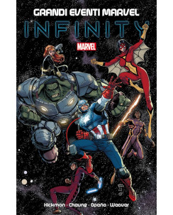 Infinity storia completa di Hickman collana Grandi Eventi Marvel ed.Panini FU06