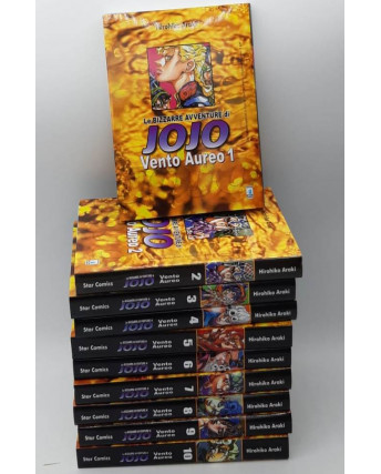 Le Bizzarre Avventure di Jojo Vento Aureo 1/10 completa di Araki ed. Star SC06