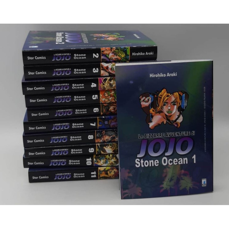 Le Bizzarre Avventure di Jojo Stone Ocean 1/11 completa di Araki ed. Star SC06