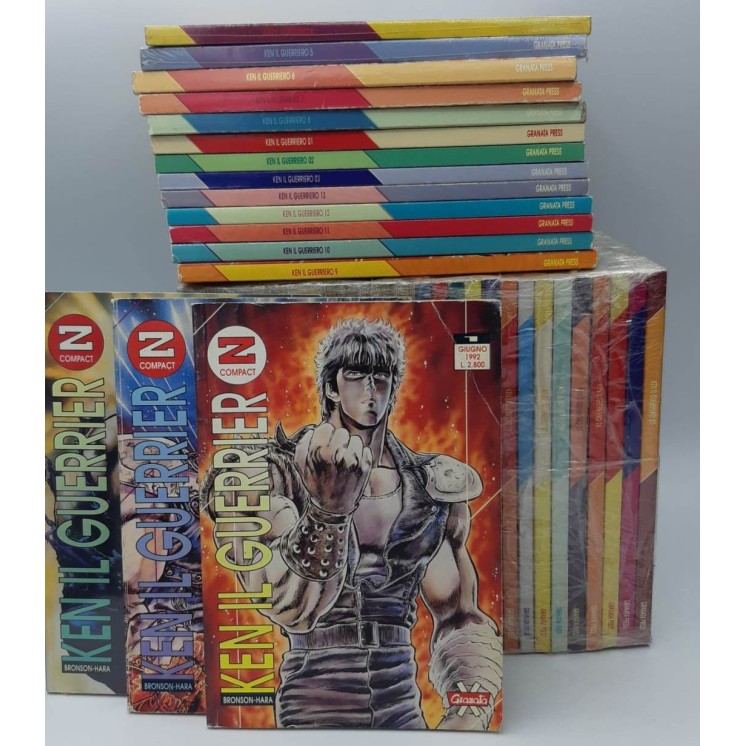 Ken il Guerriero 1/41 serie COMPLETA di Bronson Hara ed. Granata Press