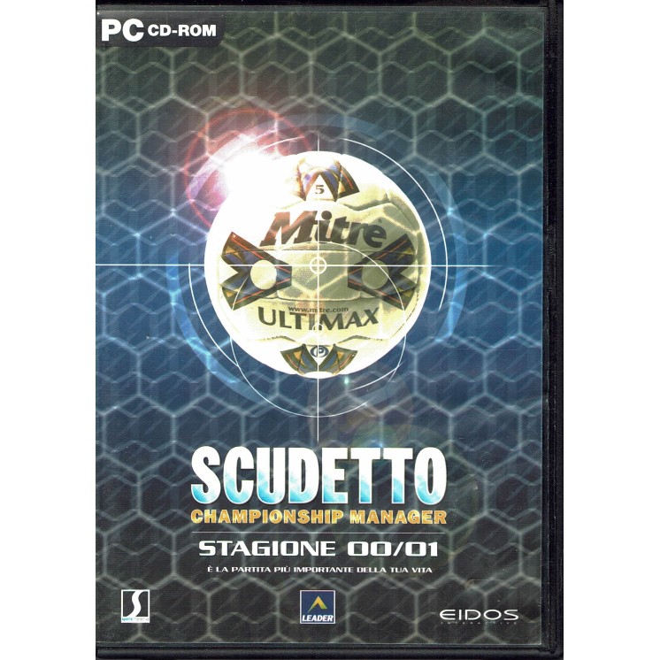 VIDEOGIOCO per PC: SCUDETTO manager championship 2000 2001 Eidos ITA