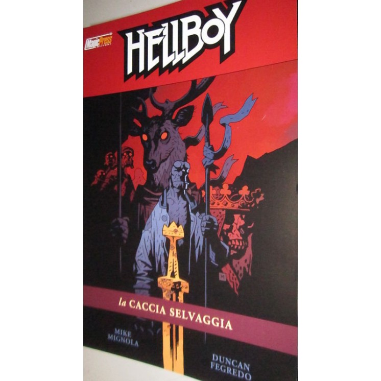 Hellboy  9 la caccia selvaggia di Mignola ed. Magic Press NUOVO 