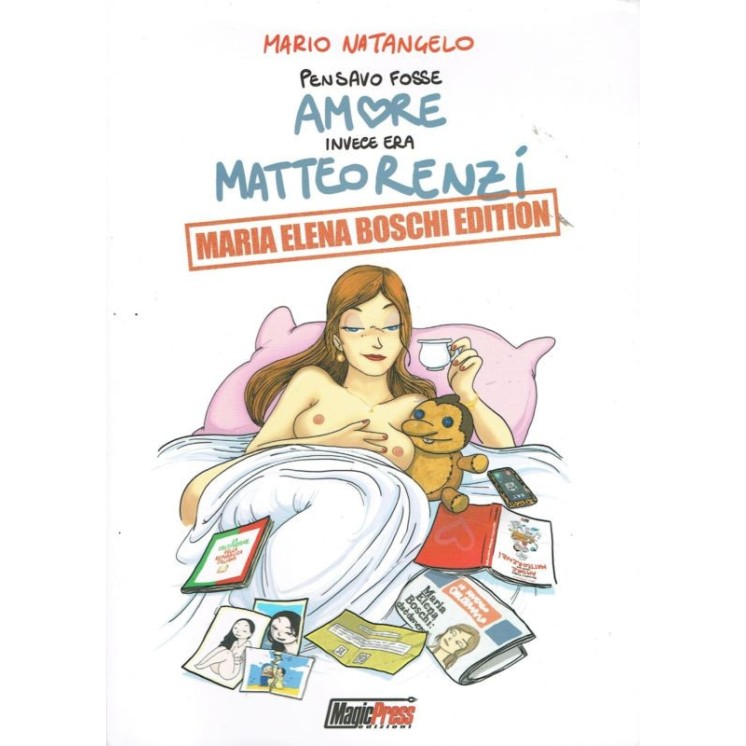 Pensavo fosse amore invece era M. Renzi vol. 2 Natangelo ed. Magic Press NUOVO 