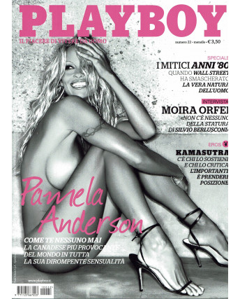 PLAYBOY   n.22 feb 2012 Pamela Anderson , anni 80 , Kamasutr FF14