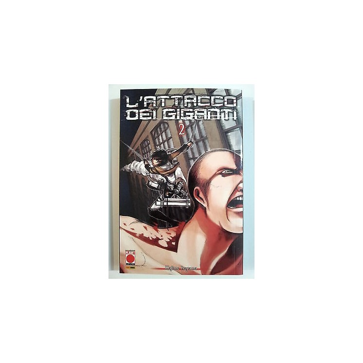 L'Attacco dei Giganti n. 2 di Hajime Isayama -  Ristampa Panini 