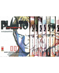 PLUTO 1/8 serie COMPLETA di Tezuka Urasawa ed. PANINI ristampe SC10