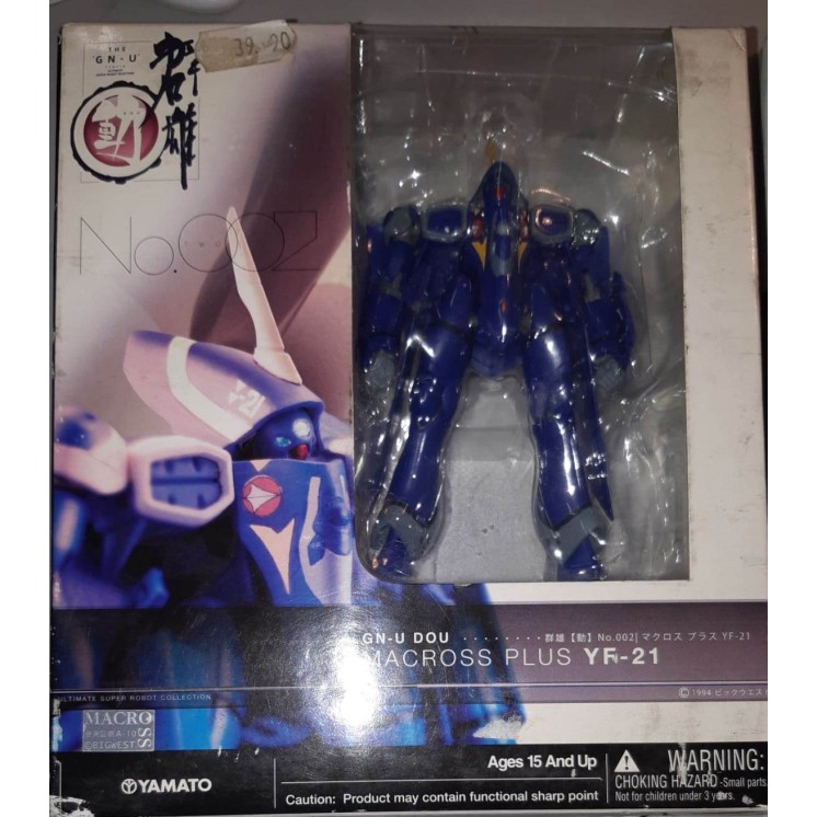 Macross Plus YF 21 GN U DOU Yamato Figure Model Anime Robot ORIGINALE Gd01