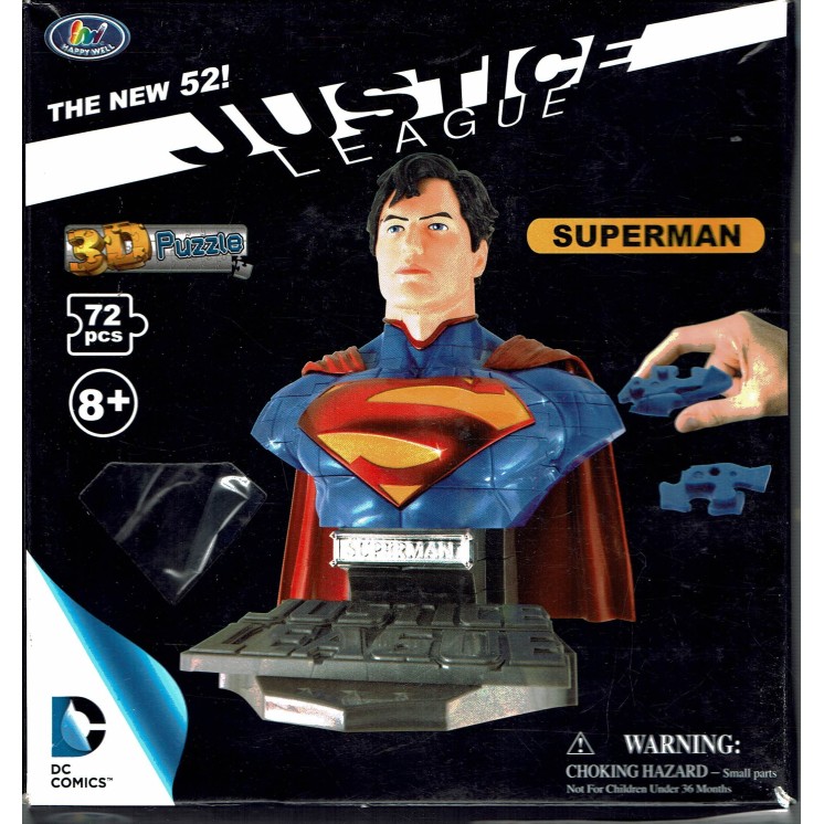 SUPERMAN 3d PUZZLE 72 epzzi the New 52 Dc Comics Gd01