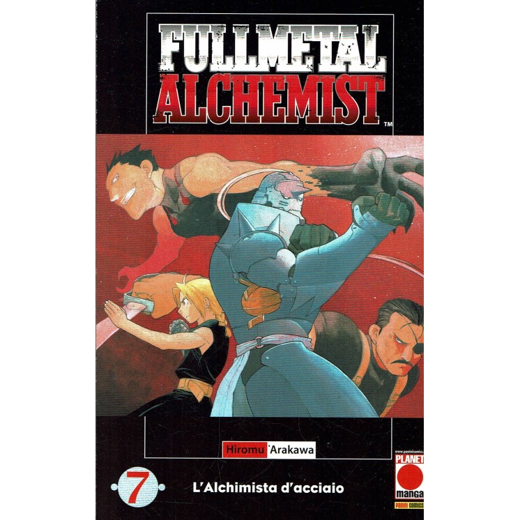 FullMetal Alchemist n. 7 di Hiromu Arakawa Ristampa Panini 