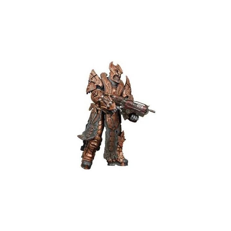 Neca Gears Of War 2 Theron Palace Guard action figure 18cm NUOVO Gd03