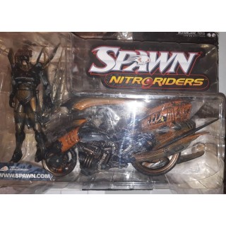 Spawn Nitroriders afeter burner action figure Mc Farlane Gd03