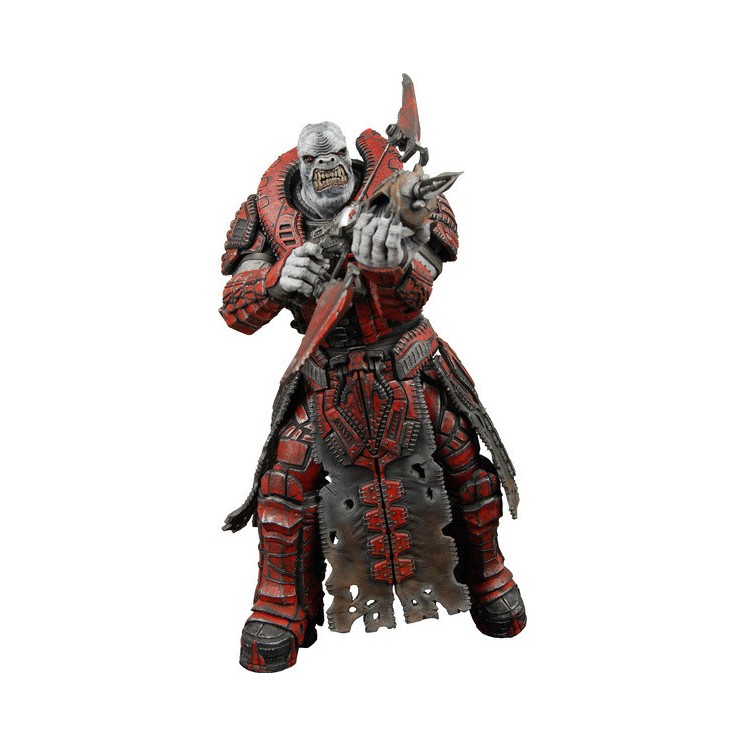 Neca Gears Of War Theron Guard con arma action figure 18cm NUOVO Gd07