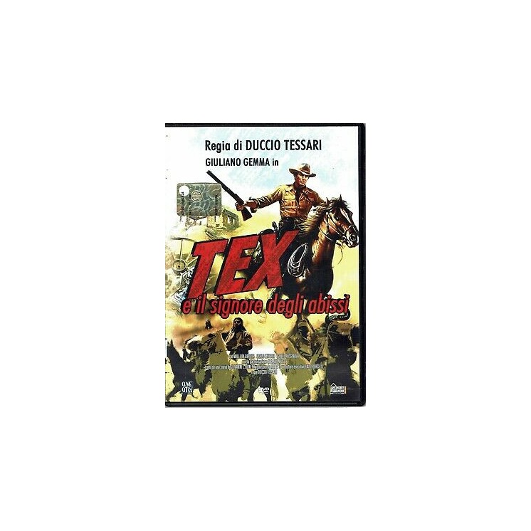Tex e il signore degli abissi con Giuliano Gemma DVD Hobby Work 
