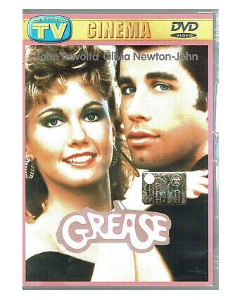 Grease DVD Tv Sorrisi Travolta Olivia Newton John 