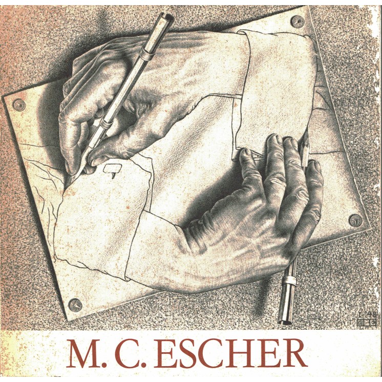 M.C. Escher grafica CATALOGO mostra ambasciata olandese ed.De Luca A59 