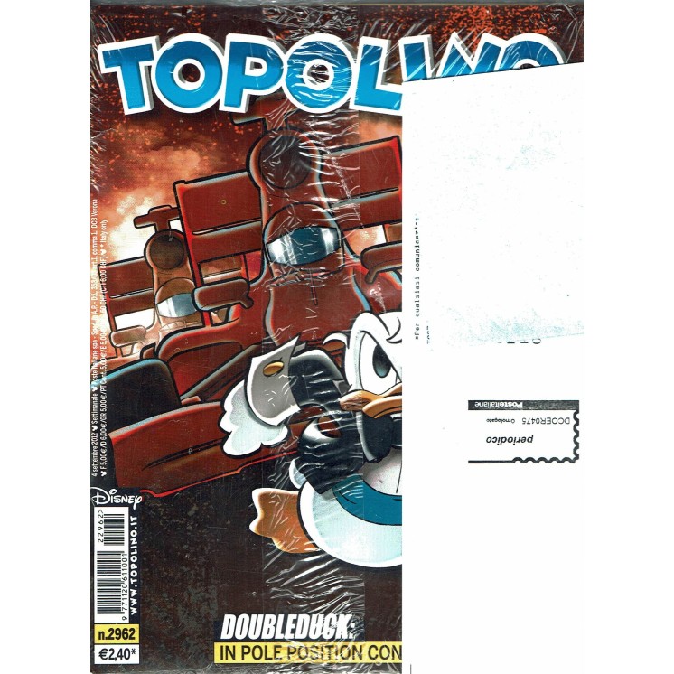 Topolino n.2962 BLISTERATO da abbonamento  Walt Disney Italia