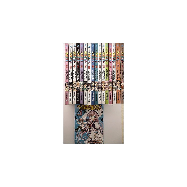 TO LOVE RU " trouble " SERIE COMPLETA 1/18 di K.YABUKI/S. HASEMI ed. STAR COMICS