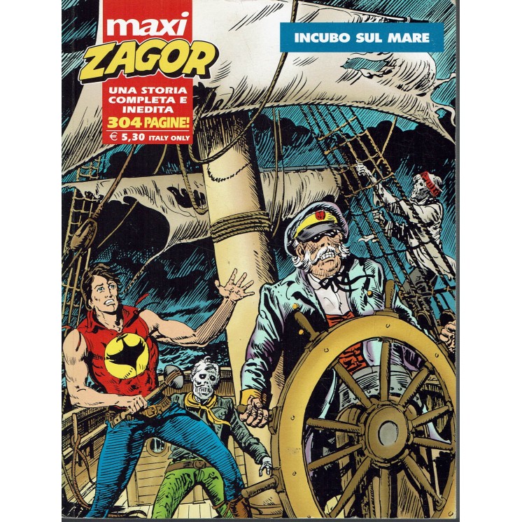 Maxi Zagor  5 incubo sul mare di Burattini ed. Bonelli