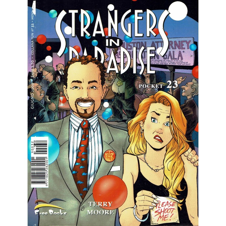 Strangers in Paradise Pocket 23 di Terry Moore ed. Free Books 