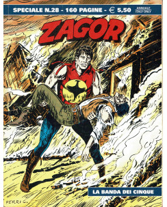 Zagor Speciale n.28 la banda dei cinque di Chiarolla ed. Bonelli  