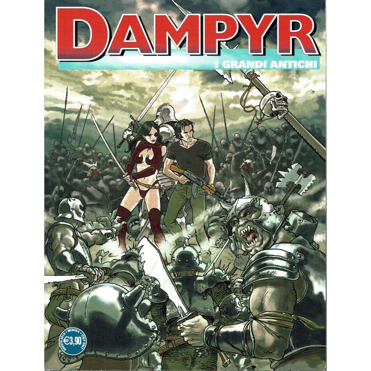 Dampyr n.233 i grandi antichi di Boselli Colombo ed. Bonelli