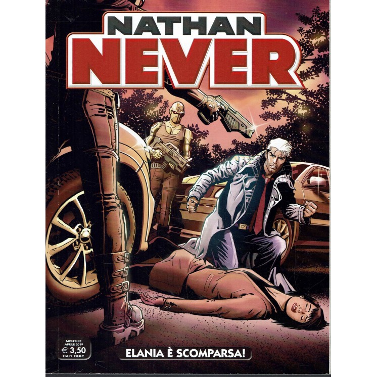 Nathan Never n.335 Elania è scomparsa di Serra USATO ed. Bonelli