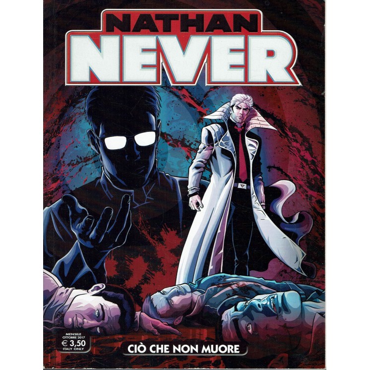 Nathan Never n.317 ciò che non muore di Serra USATO ed. Bonelli