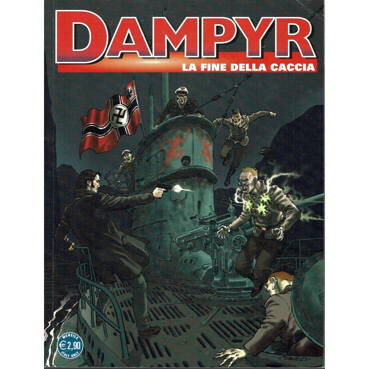 Dampyr n.165 la fine della caccia di Boselli Colombo ed. Bonelli