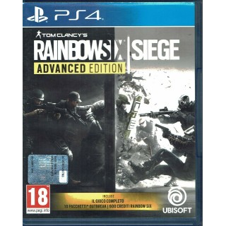Videogioco Playstation 4 TOM CLANCY'S RAINBOW SIX SIEGE ADVANCED ENG+ITA Usato