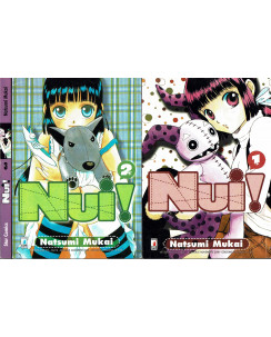 NUI! 1/3 serie COMPLETA di Natsumi Mukai ed. Star Comics